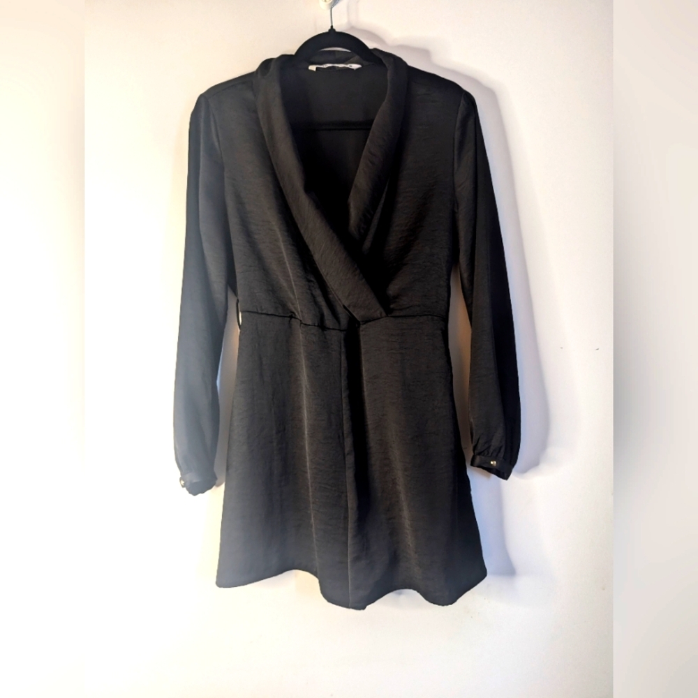 Zara black romper medium